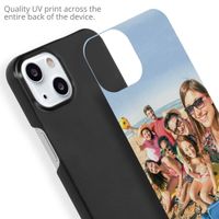Concevez votre propre coque rigide Apple iPhone 13 - Noir