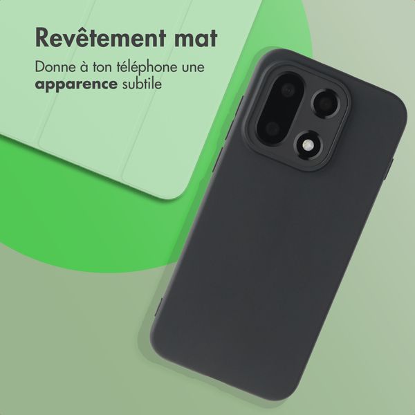 imoshion Coque Couleur OnePlus 15 - Noir