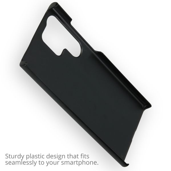 Concevez votre propre coque rigide Samsung Galaxy S23 Ultra - Noir