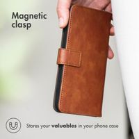 imoshion Étui de télephone portefeuille de luxe Motorola Edge 70 - Marron