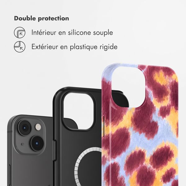 Selencia Coque arrière Vivid avec MagSafe Apple iPhone 14 - Rebel Crush