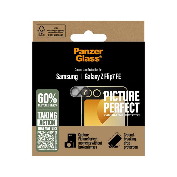PanzerGlass PicturePerfect Protection d'objectif de caméra Samsung Galaxy Z Flip 7 FE