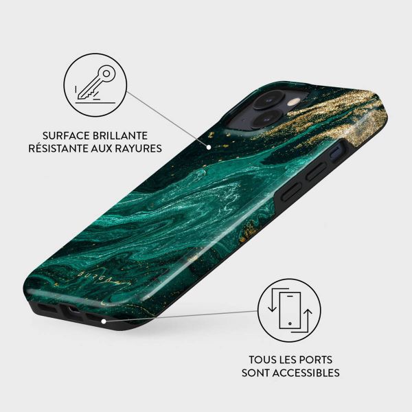 Burga Coque Tough MagSafe Apple iPhone 14 - Emerald Pool