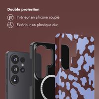 Selencia Coque arrière Vivid avec MagSafe Samsung Galaxy S26 Ultra - Moo'd Lavender Glow