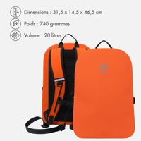 imoshion Sac à dos Hermétique et Étanche 20L - Grand - Orange abricot