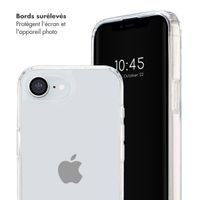 Selencia Coque arrière avec crochets amovibles Apple iPhone 17e / 16e - Transparent