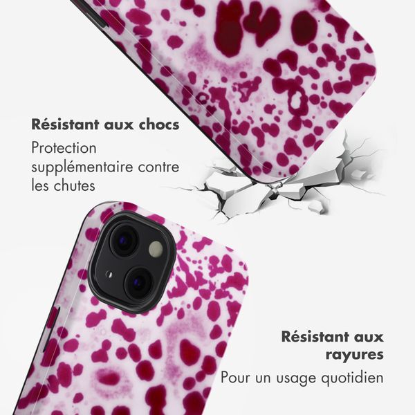 Selencia Coque arrière Vivid avec MagSafe Apple iPhone 13 - Cosmic Orchid