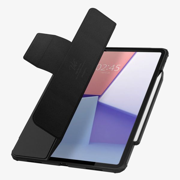 Spigen Coque tablette Hybrid Pro Apple iPad Air 13 pouces (2026) M4 / (2025) M3 / (2024) M2 - Black