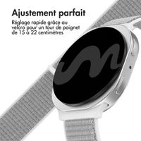 imoshion Bracelet en nylon Samsung Galaxy Watch 8 (40/44mm) / Classic (46mm) - Seashell
