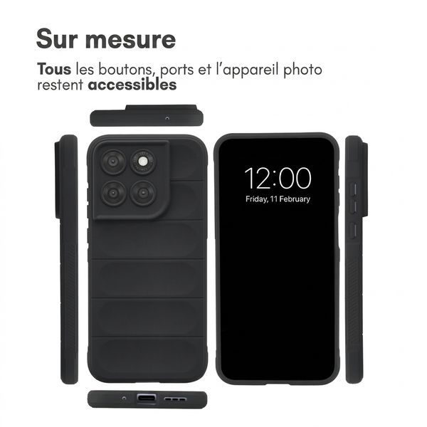 imoshion EasyGrip Backcover Motorola Moto G77 - Noir