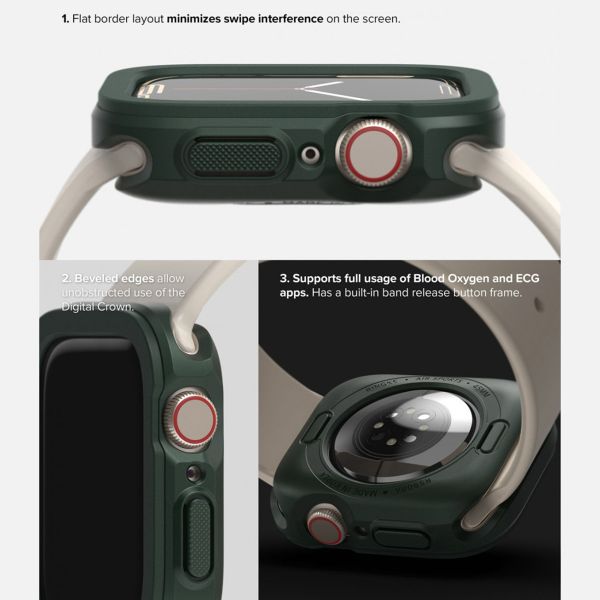 Ringke Coque Air Sports Apple Watch - 44 / 45 mm - Dark Gray