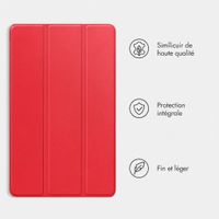 imoshion Coque tablette Trifold Samsung Galaxy Tab A11 Plus - Rouge