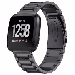 imoshion Bracelet en acier Fitbit Versa / Versa 2 / Versa Lite - Noir