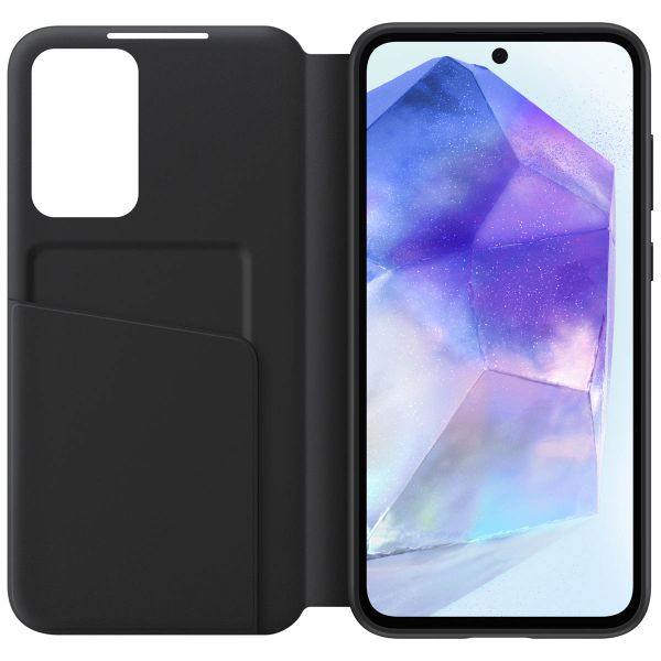 Samsung Original Coque S View Samsung Galaxy A55 - Noir