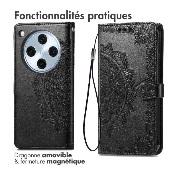 imoshion Etui de télephone Mandala Oppo Find X8 - Noir