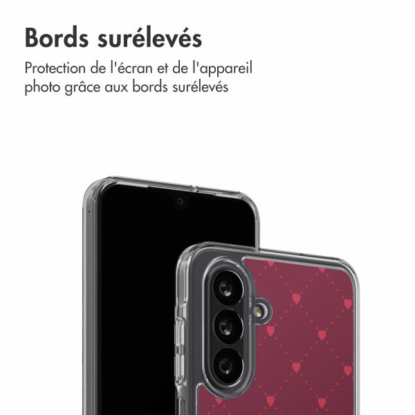 imoshion Coque Design Samsung Galaxy A26 - Crush Check Coral Dust