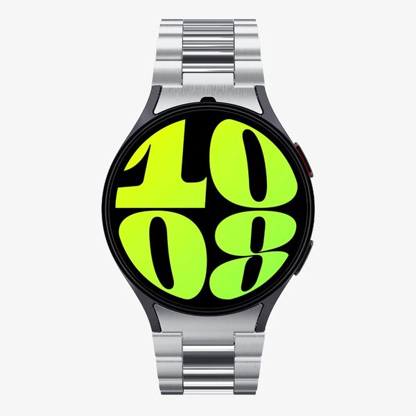 Spigen Bracelet Modern Fit en acier 316L Samsung Galaxy Watch 4 / 5 / 6 / 7 / FE (20 mm) - Silver