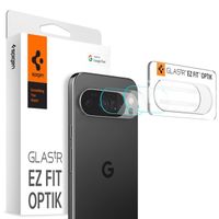 Spigen Optik Pro EZ Fit Lens Protector - Protection d'objectif de caméra (lot de 2) Google Pixel 10 - Crystal Clear