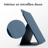Accezz High Stand tablet case Apple iPad Air 11 pouces (2026) M4 / (2025) M3 / (2024) M2 / Air 5 (2022) / Air 4 (2020) - Bleu foncé