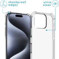 imoshion Coque arrière transparente avec cordon Apple iPhone 16 Pro - Rose Doré