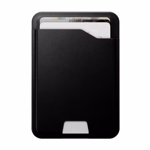 Nomad Portefeuille Mag en cuir avec Apple Find My Tracking - Black