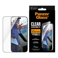 PanzerGlass Protection d'écran Ultra-Wide Fit Anti-bactérienne avec applicateur Apple iPhone 18 Pro Max / 17 Pro Max