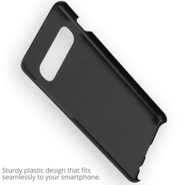 Concevez votre propre coque rigide Samsung Galaxy S10 - Noir