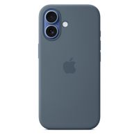 Apple Coque en silicone avec MagSafe Apple iPhone 17 - Anchor Blue