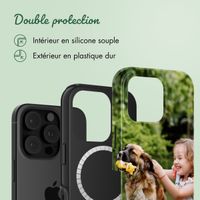 Concevez votre propre coque Tough avec MagSafe Apple iPhone 16 Pro - Blanc