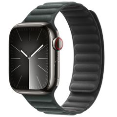 Apple Bracelet à maillons magnétique FineWoven Apple Watch | 38/40/41/42 mm - Taille S/M - Evergreen