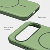 imoshion Coque arrière Color avec Thin MagSafe Ring Google Pixel 11 / 11 Pro / 10 / 10 Pro - Vert foncé