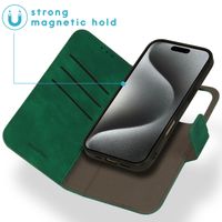 imoshion Etui de télephone luxe 2-en-1 amovible Apple iPhone 16 Pro - Vert foncé