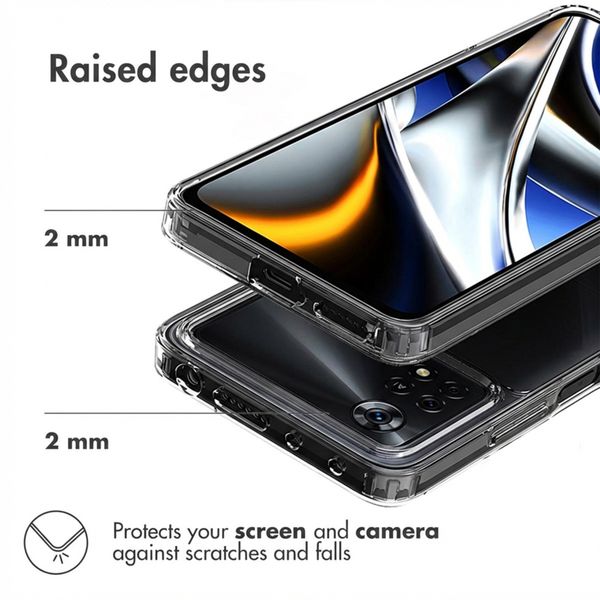 Accezz Coque Xtreme Impact Xiaomi Poco X4 Pro 5G - Transparent