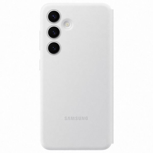 Samsung Original Coque S View Samsung Galaxy S24 - White