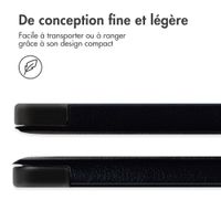 imoshion Coque tablette Design Trifold Samsung Galaxy Tab A11 / A9 8.7 pouces - Don't touch