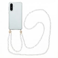 imoshion Coque avec dragonne + bracelet Samsung Galaxy A56 - Perles Cœurs