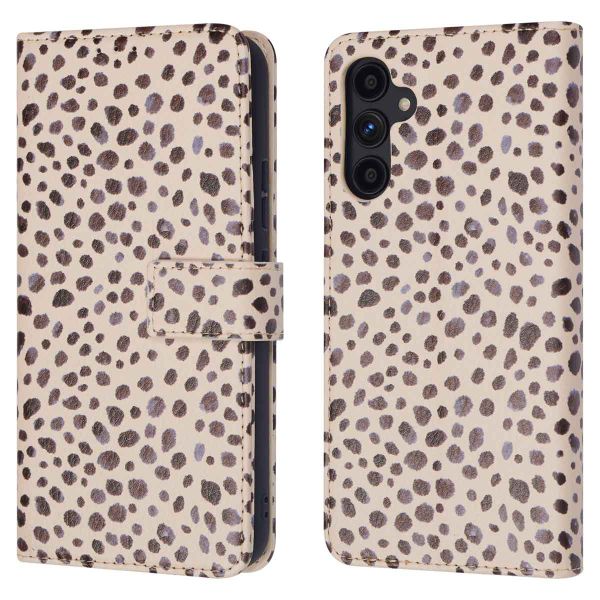 imoshion Étui de télephone portefeuille Design Samsung Galaxy A34 (5G) - Black And White Dots
