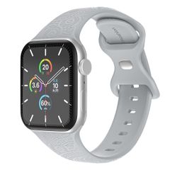 imoshion Bracelet en silicone Mandala Apple Watch | 44/45/46/49 mm - Gris