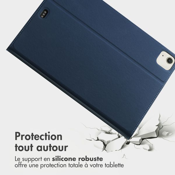 Accezz Coque tablette Classic Apple iPad Air 13 pouces (2026) M4 / (2025) M3 / (2024) M2 - Bleu foncé