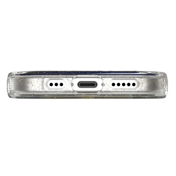 ZAGG Coque Milan Snap avec MagSafe Apple iPhone 16 - Gold Glitter