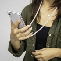 imoshion Coque arrière transparente avec cordon Samsung Galaxy S20 FE - Rose Doré