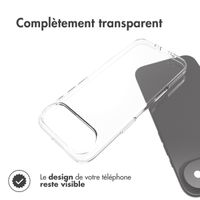 Accezz Coque Clear Apple iPhone Air - Transparent