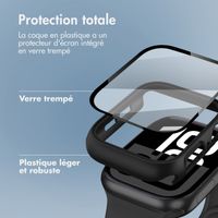 imoshion Coque rigide à couverture complète Apple Watch 10 / 11 - 46 mm - Noir