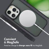 imoshion Coque Color Guard avec MagSafe Apple iPhone 15 Pro - Noir