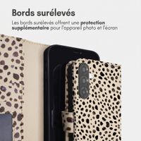 imoshion Étui de télephone portefeuille Design Samsung Galaxy A26 - Black And White Dots