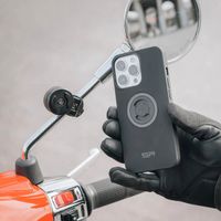 SP Connect Support de téléphone Mirror Mount Pro SPC+ pour scooter / moto - Fixation sur rétroviseur - Noir