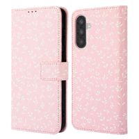 imoshion Étui de télephone portefeuille Design Samsung Galaxy A36 - Pink Bazaar Flowers