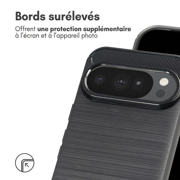 imoshion Coque Brushed Google Pixel 11 Pro - Noir