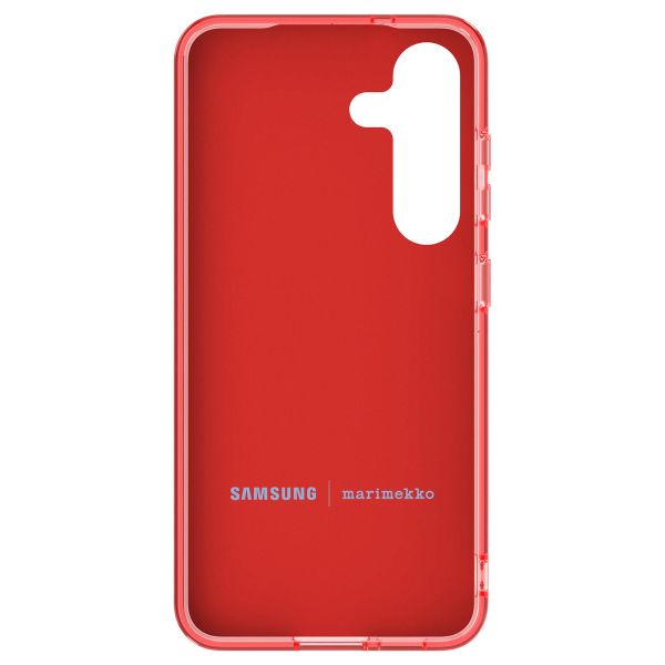 Samsung Hybrid Case Samsung Galaxy S25 - Uniko Marimekko / Red