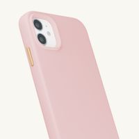 Selencia Coque arrière Rivièra avec MagSafe avec crochets amovibles Apple iPhone 11 - Sorbet Pink